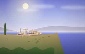 Heraion of Samos scene